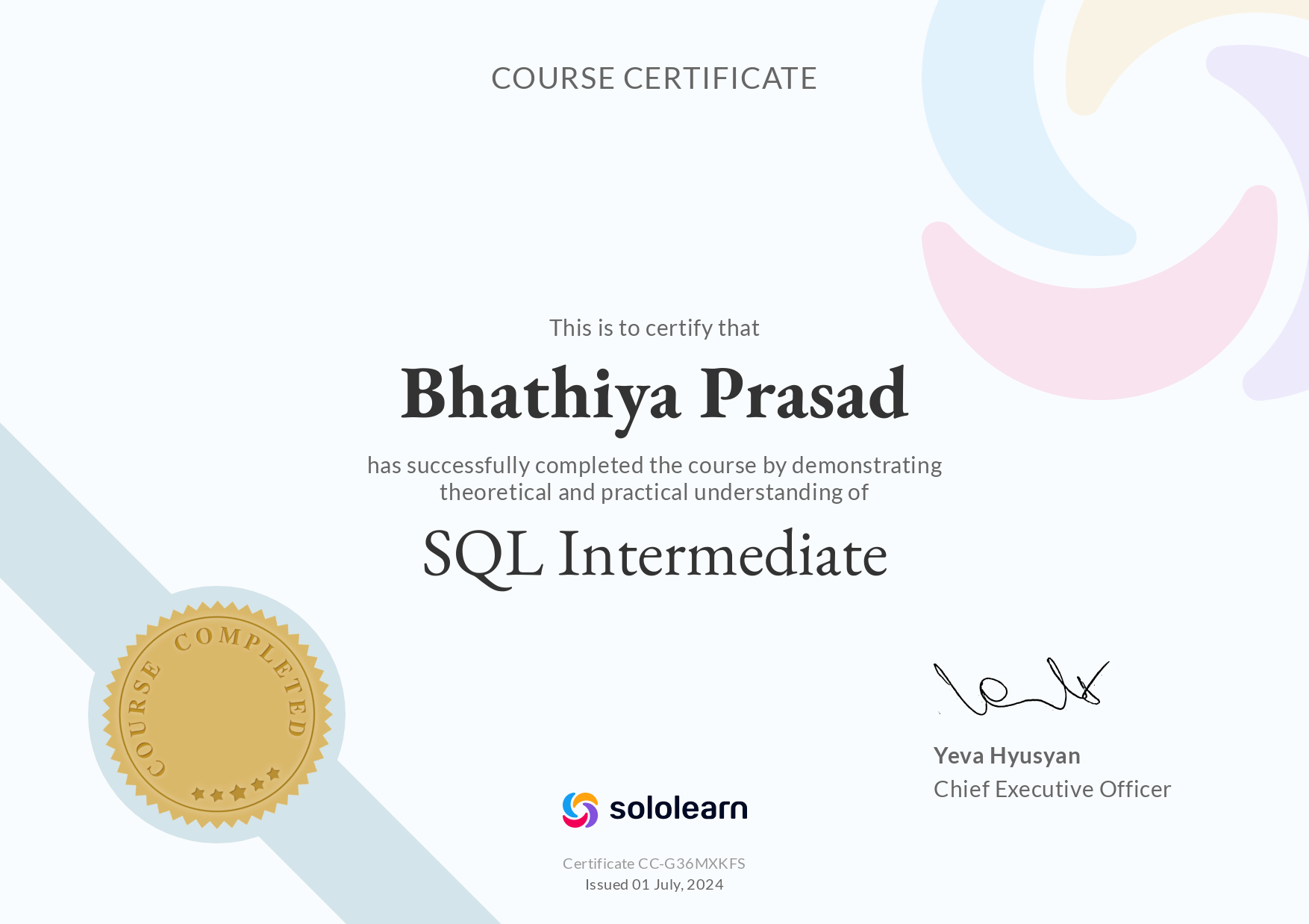 MySQL Certification